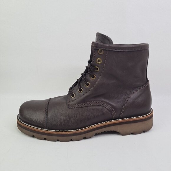 Roots Canada Genuine Brown Leather Men’s Boots 628 Chukka Size 8 - Picture 1 of 16